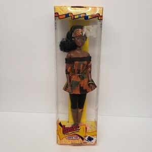 Imani 11.5" African American Princess Kente Fun 1991 Vintage Doll